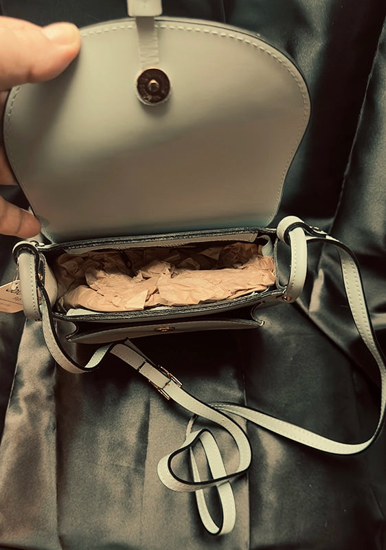 White Saddle bag #1