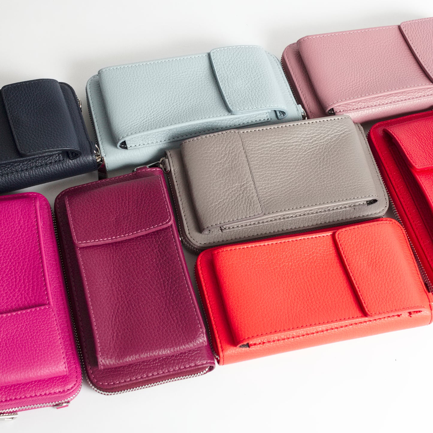 Esperia All Colors Italian Leather Accessories Solo Perché Bags